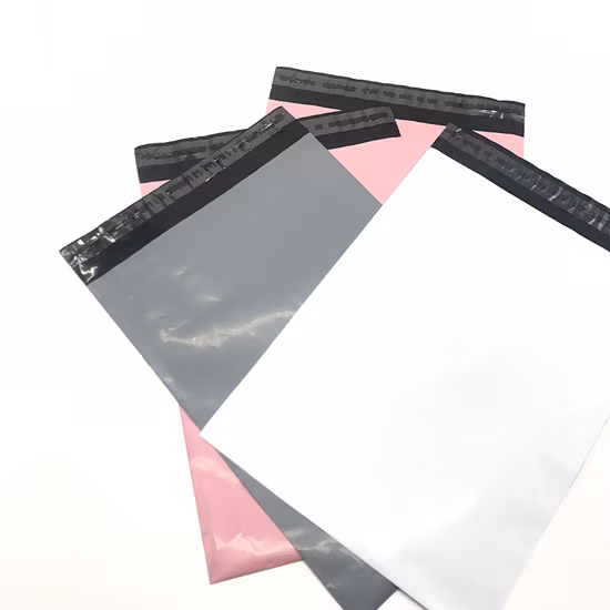 Bolsa de correo de sobre de ropa de envío expreso polivinílico de plástico biodegradable personalizado