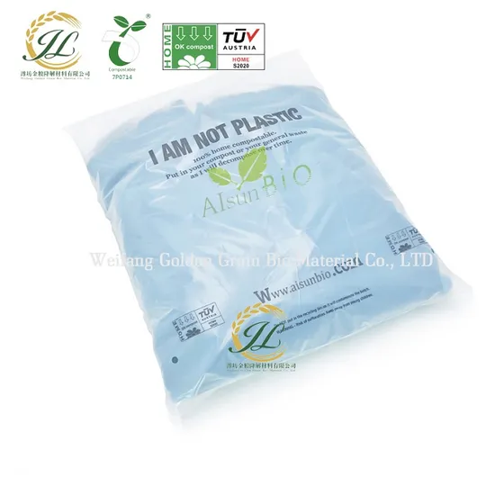 Sobres al por mayor de fábrica, embalaje compostable biodegradable con burbujas, bolsas de correo de polietileno personalizadas para ropa, color rosa